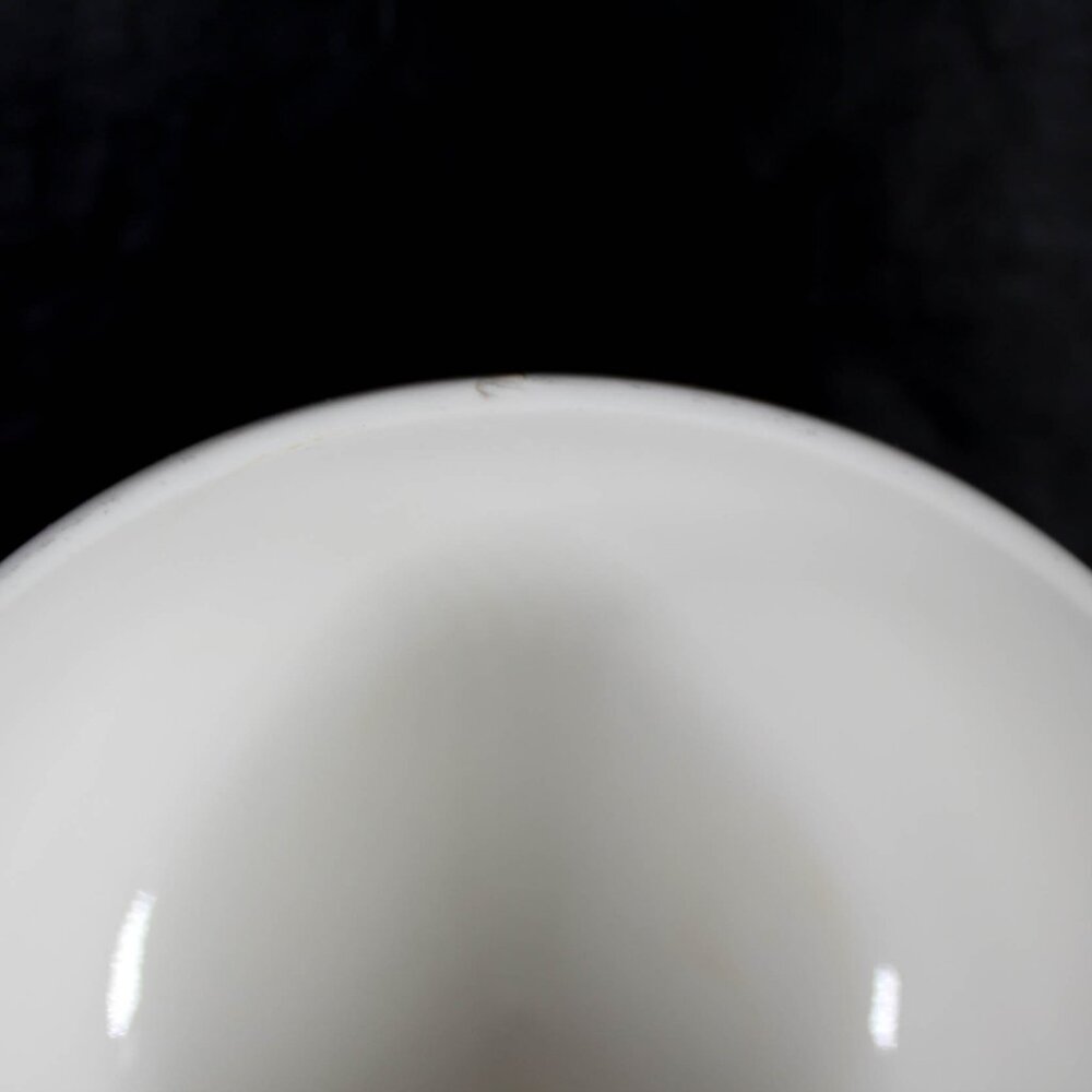 White Gray Marble Bowls Set of 2 Classic Minimalist Neutral Simplistic - Picture 7 of 9